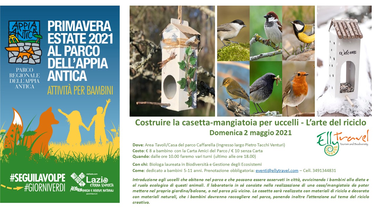 Costruire la casetta-mangiatoia per uccelli