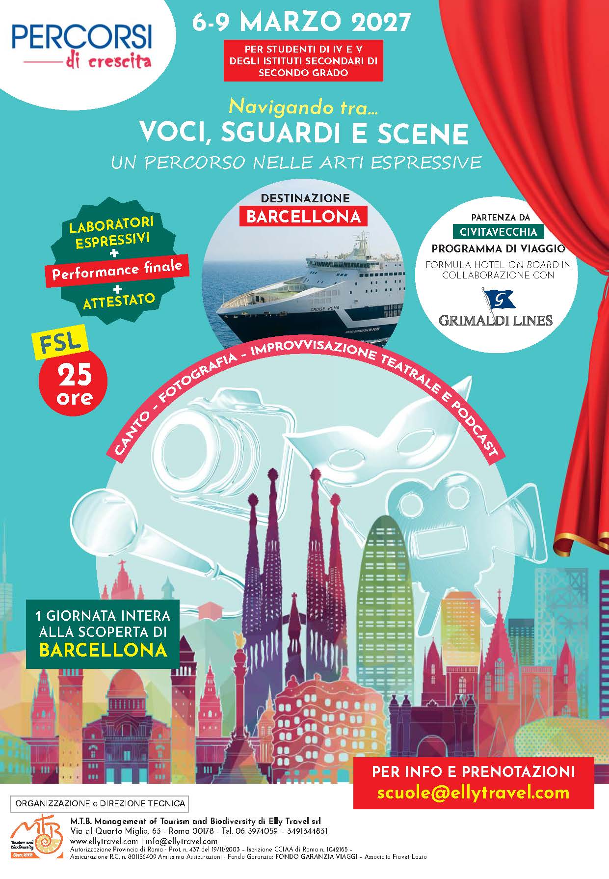 Viaggio istruzione: Voci, Sguardi e Scene 