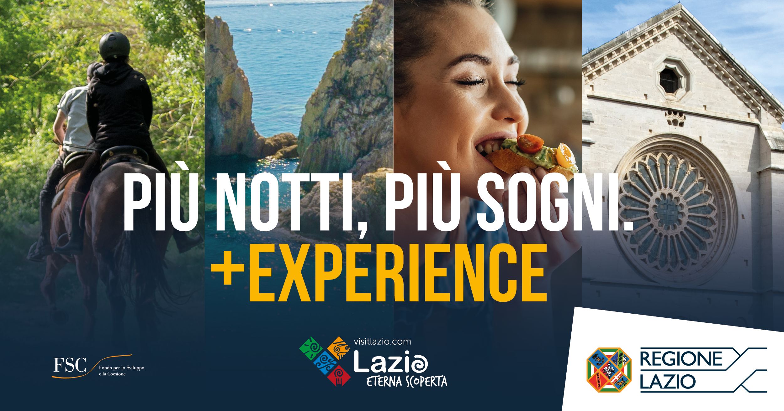 LAZIO - Ville nobiliari, Abbazie e Castelli